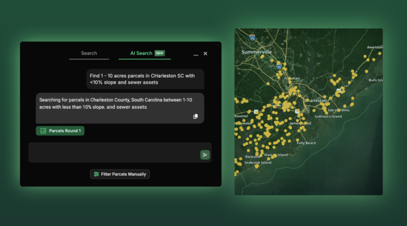Acres.com, a AI land intelligence platform, announced new capabilities in their platform for land evaluation and development.