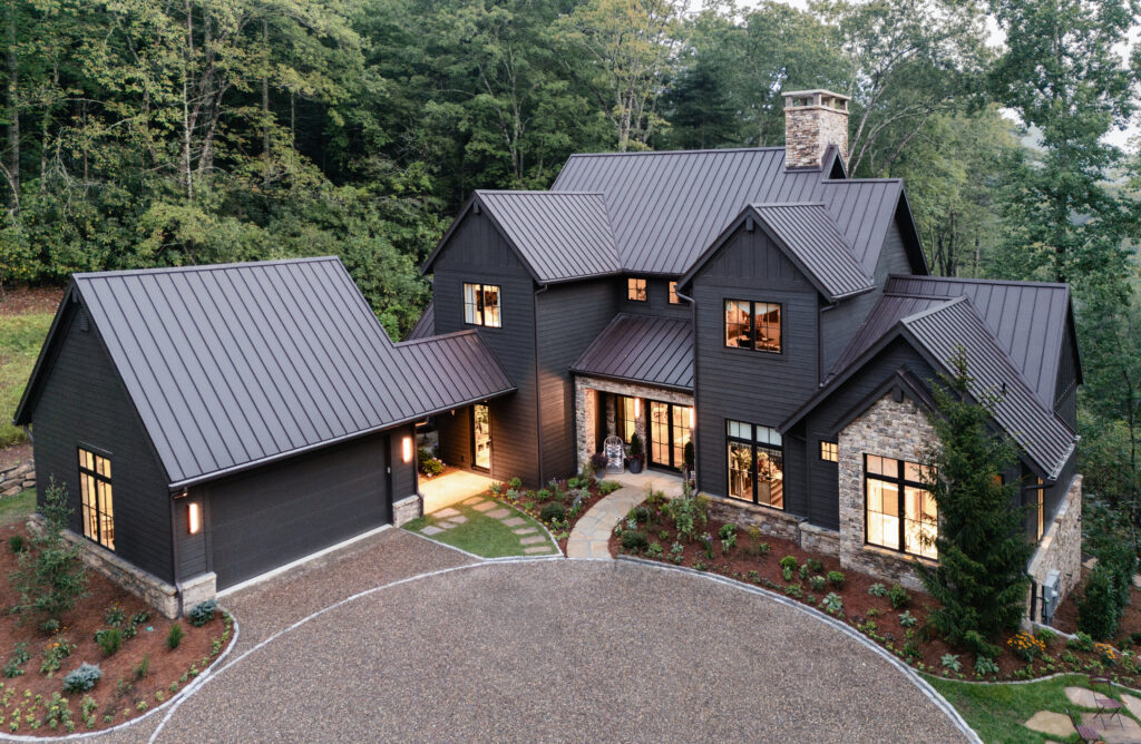 Alpine architecture blended with modernism