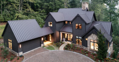 Alpine architecture blended with modernism