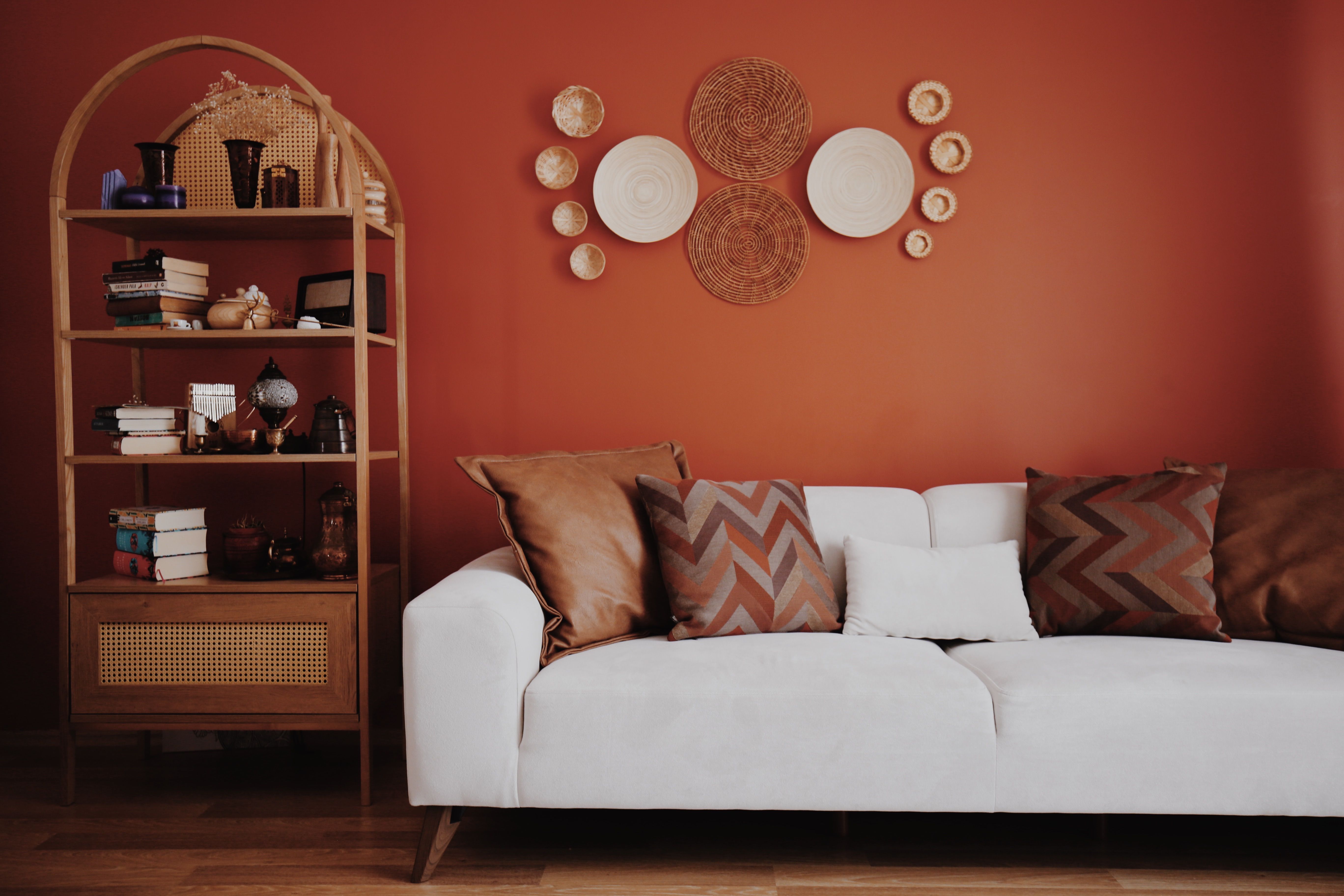 Goodbye cool interiors, hello earthy tones